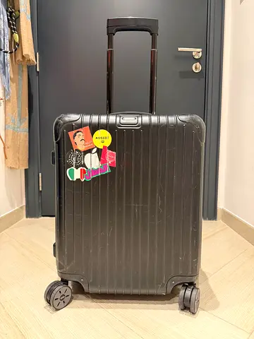 Used Rimowa Salsa Cabin Size Trolley Bags - Matt Black