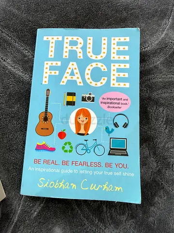 True Face by Siobhan Curham - Paperback Motivational Book