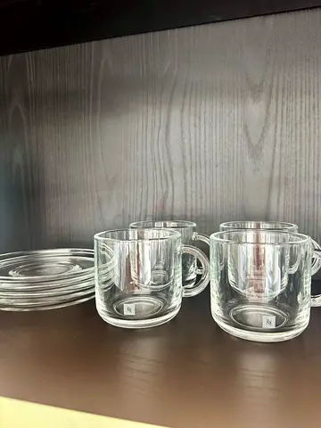 Nespresso Vertuo Lungo Set x 2 (Cup  Spoon) x2 sets