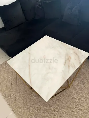 Marble coffee table