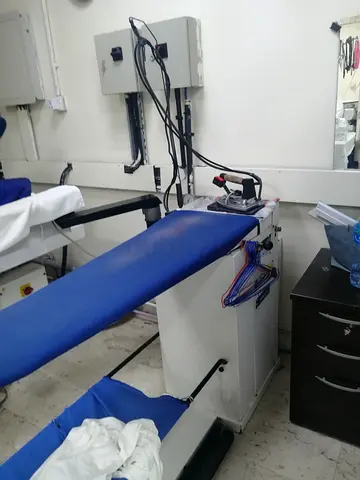 Commercial Steam Ironing Table with Iron