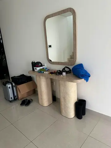 Selling Consol table with mirror for sale oc home Brand