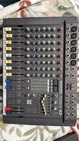 Dynacord MX 802 Mixer - 8-Channel Analog Mixer in Good Working Condition