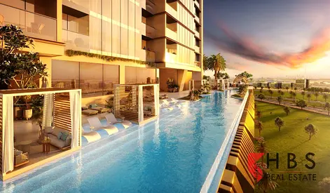 EXCLUSIVE | SEMI-FURNISHED 1 BHK | HIGH FLOOR | CREEK LAGOON VIEW