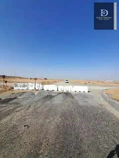 For sale in Sharjah, Al Balida 1 area: Residential land Area: 3390 sq ft Corner plot on two 15m stre