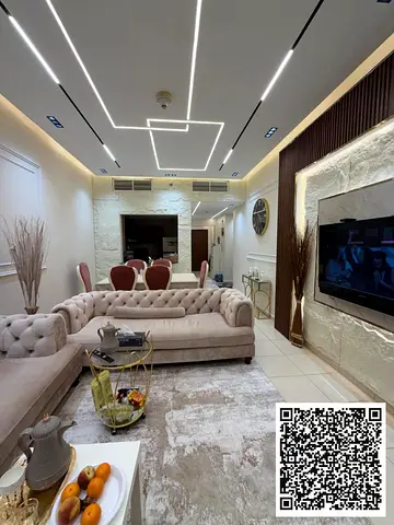 ✨ شقة راقية بإطلالة بحر وحديقة في أبراج عجمان ون – فرصة ما تتكرر