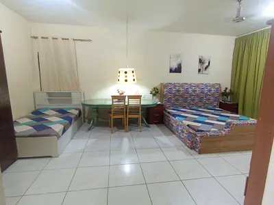 ATTACHED BATH WITH BALCONY FURNISHED ROOM