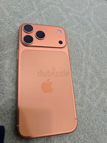 Apple iPhone (Peach/Gold) — Good Condition, 3 Rear Cameras