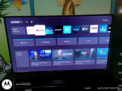 Smart tv 55 inches for sale perfect working condition