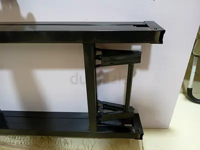 Foldable Metal Table Frame / Base (black) - sturdy support for DIY table