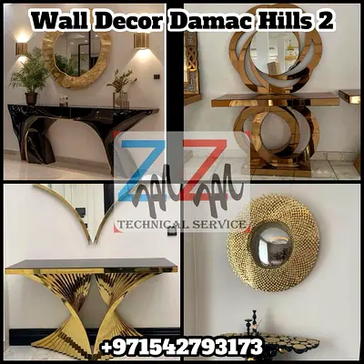 Wall Decoration Table with Zam Zam Technical Services Est