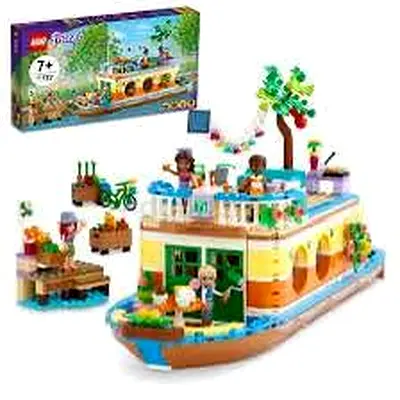 FLASH SALE BRAND NEW LEGO 41702 FRIENDS CANAL HOUSEBOAT DAMAGED BOX