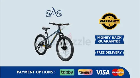 Spartan Maverick 24 inch MTB Mountain Bike | Lightweight | 7-Speed Gear | Off-Road Bike