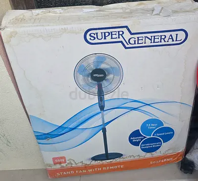 Super General 16-inch Standing Fan (55W) - New in Box
