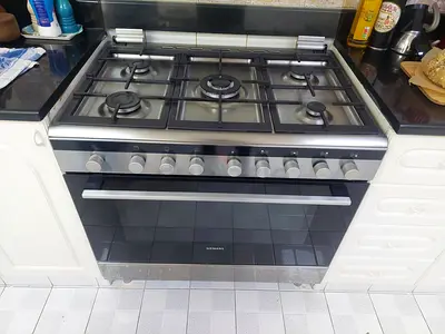 .Siemens 90×60 cm 5 Burner Full Gas Cooker Range