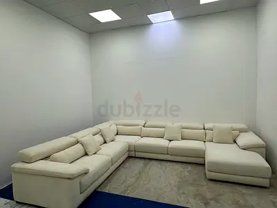 Like new condition Italy brand Ushape sofa