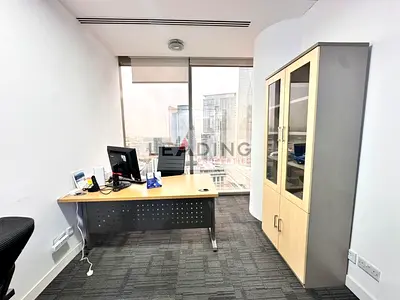 Luxury High-Floor Office | Panoramic SZR Skyline & Metro View | Fully Fitted