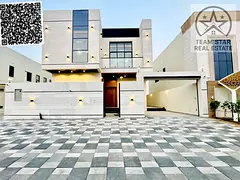 High-end finished villa, first occupancy, spacious rooms with built-in wardrobes