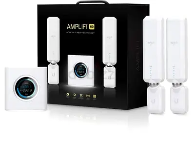 Brand New AmpliFi HD WiFi System by Ubiquiti Labs, Seamless Whole Home Wireless Internet Coverage, H