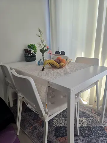 IKEA Dining Table Set with 4 Chairs  Cushions – Almost New - Urgent Sale