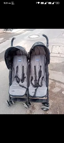Double twin umbrella stroller - Chicco Echo for two, good condition