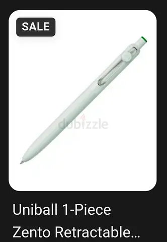 Uni-ball Zento Retractable Gel Pen — 0.5 green new