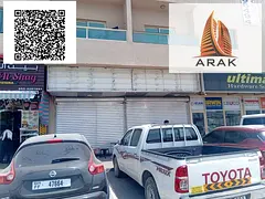 Commercial shop located in a prime and active area in Ajman Industrial, suitable for all types of bu