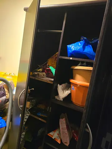 Two door cupboard