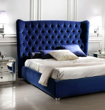 Brand New Luxury King Size Fully Custom Made Bed,Hydraulic Storage Can be Installed