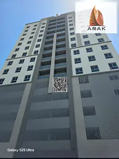 Spacious studio available for rent in a prime location in Al Jurf 1, right behind Radisson Blu Hotel