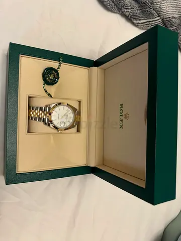 Rolex Oyster Datejust two-tone (gold  steel)  - 41mm style model 126303 - dealer  price 68k