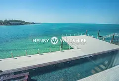 Contemporary luxury directly on and over the sea!