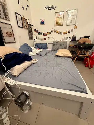 Bed frame with matress
