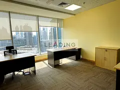 Fully Furnished Office for Lease | Business Bay | Ready to Move In | Chiller Free | High Speed Inter