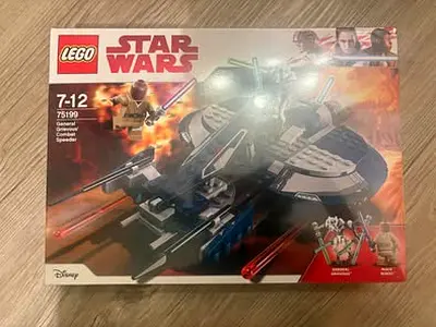 BARGAIN BRAND NEW RARE LEGO 75199 STAR WARS GENERAL GRIEVOUS COMBAT SPEEDER