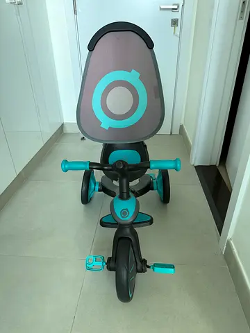 Toddler 3-in-1 Push Tricycle with Canopy — Lightly Used