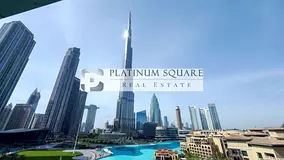 Burj Khalifa View | Furnished | 2BR + Maid| Vacant