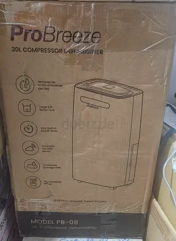 20L Day Smart Dehumidifier with Digital Humidity Display, Wi-Fi