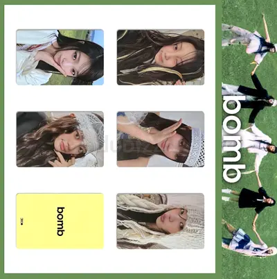 1 set / 5Pcs Photocards ILLIT BOMB Album
