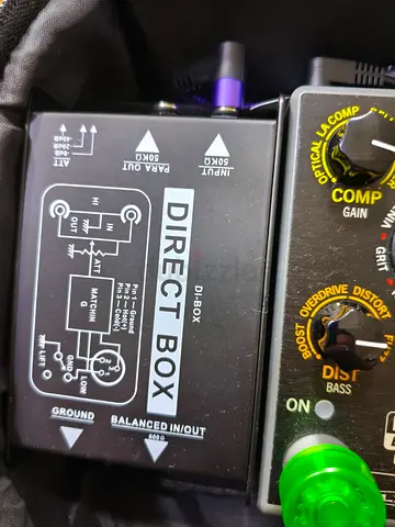 Behringer/Generic DI Direct Box DI-BOX - Balanced Instrument Direct Box (Used)