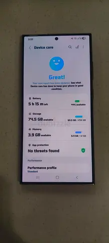 Samsung S24 ultra 12gb Ram 256 Rom TDRA  with original box and dual sim (No cable)