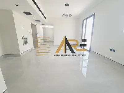 New brand building 2bhk pant house with balcony open view sarab community aljada area