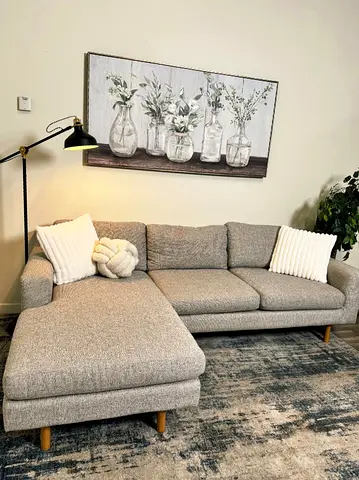 West elm eddy L Shape Sofa