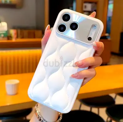 Beige Faux Leather Case Cover for iPhone 17 Pro Max