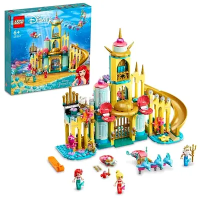 FLASH SALE BRAND NEW LEGO 43207 DISNEY ARIEL’S UNDERWATER PALACE DAMAGED BOX