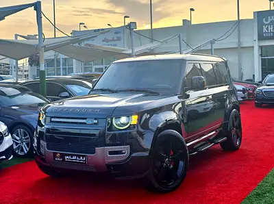 لاند روفر ديفيندر 110 X-Dynamic HSE P400 خليجي بحالة الوكالة التامة وسعر عرض ممتاز