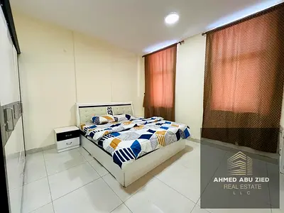 🏘️ *شقة غرفتين وصالة  📍 *عجمان منطقة النعيمية* مقابل مستشفى ثومبي خلف جفت واي بجانب نستو الصناعية  *شقة غرفتين وصالة | فرش نظيف*   تكييف مركزي - حما