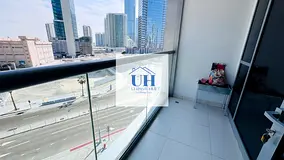 Modern 1BHK Balcony Gym Parking Shams Meera Reem