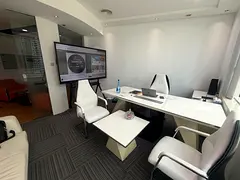 Fully Furnished 1,200 sqft Office | Burj Khalifa View | 2 Parking