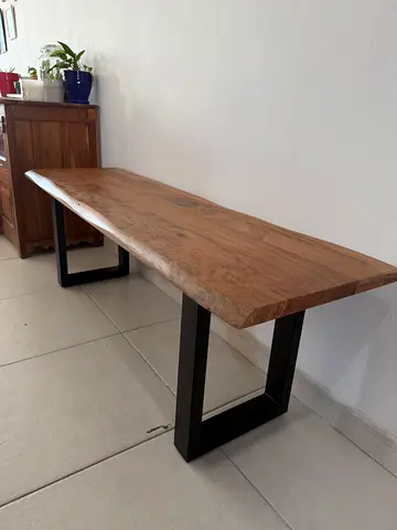 Wooden bench